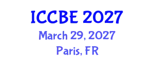 International Conference on Chemical and Biochemical Engineering (ICCBE) March 29, 2027 - Paris, France