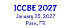 International Conference on Chemical and Biochemical Engineering (ICCBE) January 25, 2027 - Paris, France