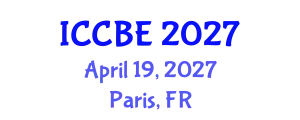 International Conference on Chemical and Biochemical Engineering (ICCBE) April 19, 2027 - Paris, France
