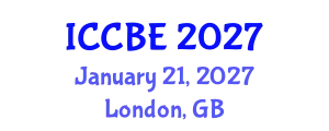 International Conference on Chemical and Biochemical Engineering (ICCBE) January 21, 2027 - London, United Kingdom
