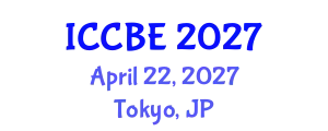 International Conference on Chemical and Biochemical Engineering (ICCBE) April 22, 2027 - Tokyo, Japan