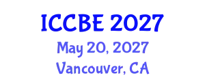 International Conference on Chemical and Biochemical Engineering (ICCBE) May 20, 2027 - Vancouver, Canada