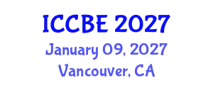 International Conference on Chemical and Biochemical Engineering (ICCBE) January 09, 2027 - Vancouver, Canada