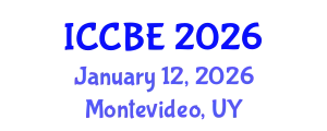 International Conference on Chemical and Biochemical Engineering (ICCBE) January 12, 2026 - Montevideo, Uruguay