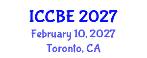 International Conference on Chemical and Biochemical Engineering (ICCBE) February 10, 2027 - Toronto, Canada