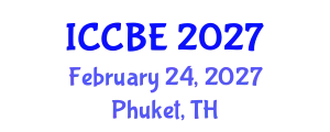 International Conference on Chemical and Biochemical Engineering (ICCBE) February 24, 2027 - Phuket, Thailand
