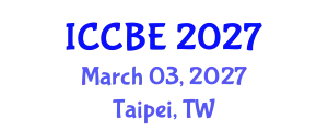 International Conference on Chemical and Biochemical Engineering (ICCBE) March 03, 2027 - Taipei, Taiwan