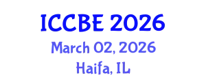 International Conference on Chemical and Biochemical Engineering (ICCBE) March 02, 2026 - Haifa, Israel