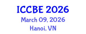 International Conference on Chemical and Biochemical Engineering (ICCBE) March 09, 2026 - Hanoi, Vietnam