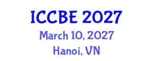 International Conference on Chemical and Biochemical Engineering (ICCBE) March 10, 2027 - Hanoi, Vietnam