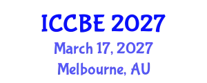 International Conference on Chemical and Biochemical Engineering (ICCBE) March 17, 2027 - Melbourne, Australia