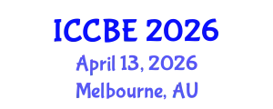 International Conference on Chemical and Biochemical Engineering (ICCBE) April 13, 2026 - Melbourne, Australia