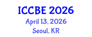 International Conference on Chemical and Biochemical Engineering (ICCBE) April 13, 2026 - Seoul, Republic of Korea