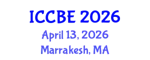International Conference on Chemical and Biochemical Engineering (ICCBE) April 13, 2026 - Marrakesh, Morocco