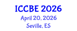 International Conference on Chemical and Biochemical Engineering (ICCBE) April 20, 2026 - Seville, Spain