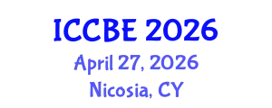 International Conference on Chemical and Biochemical Engineering (ICCBE) April 27, 2026 - Nicosia, Cyprus