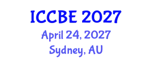International Conference on Chemical and Biochemical Engineering (ICCBE) April 24, 2027 - Sydney, Australia