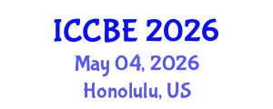International Conference on Chemical and Biochemical Engineering (ICCBE) May 04, 2026 - Honolulu, United States