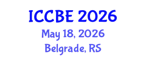 International Conference on Chemical and Biochemical Engineering (ICCBE) May 18, 2026 - Belgrade, Serbia