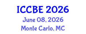 International Conference on Chemical and Biochemical Engineering (ICCBE) June 08, 2026 - Monte Carlo, Monaco
