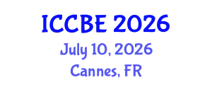 International Conference on Chemical and Biochemical Engineering (ICCBE) July 10, 2026 - Cannes, France
