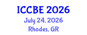 International Conference on Chemical and Biochemical Engineering (ICCBE) July 24, 2026 - Rhodes, Greece
