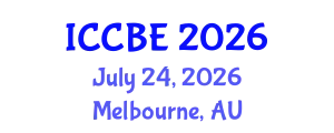 International Conference on Chemical and Biochemical Engineering (ICCBE) July 24, 2026 - Melbourne, Australia
