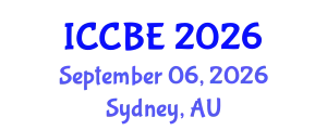 International Conference on Chemical and Biochemical Engineering (ICCBE) September 06, 2026 - Sydney, Australia