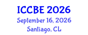 International Conference on Chemical and Biochemical Engineering (ICCBE) September 16, 2026 - Santiago, Chile
