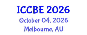 International Conference on Chemical and Biochemical Engineering (ICCBE) October 04, 2026 - Melbourne, Australia
