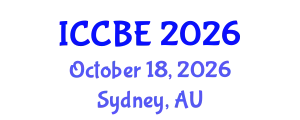 International Conference on Chemical and Biochemical Engineering (ICCBE) October 18, 2026 - Sydney, Australia