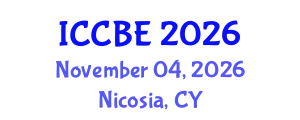 International Conference on Chemical and Biochemical Engineering (ICCBE) November 04, 2026 - Nicosia, Cyprus