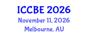 International Conference on Chemical and Biochemical Engineering (ICCBE) November 11, 2026 - Melbourne, Australia