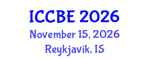 International Conference on Chemical and Biochemical Engineering (ICCBE) November 15, 2026 - Reykjavik, Iceland