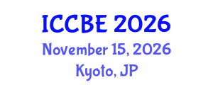 International Conference on Chemical and Biochemical Engineering (ICCBE) November 15, 2026 - Kyoto, Japan