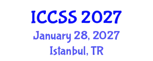 International Conference on Computational and Statistical Sciences (ICCSS) January 28, 2027 - Istanbul, Turkey
