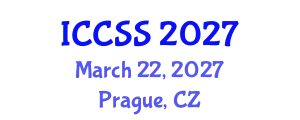 International Conference on Computational and Statistical Sciences (ICCSS) March 22, 2027 - Prague, Czechia