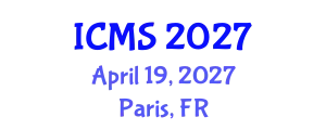 International Conference on Modeling and Simulation (ICMS) April 19, 2027 - Paris, France