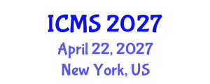 International Conference on Modeling and Simulation (ICMS) April 22, 2027 - New York, United States