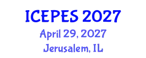 International Conference on Electrical Power and Energy Systems (ICEPES) April 29, 2027 - Jerusalem, Israel