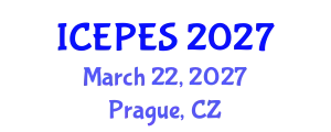 International Conference on Electrical Power and Energy Systems (ICEPES) March 22, 2027 - Prague, Czechia
