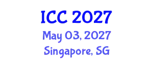International Conference on Chemistry (ICC) May 03, 2027 - Singapore, Singapore