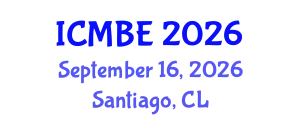 International Conference on Medical and Biomedical Engineering (ICMBE) September 16, 2026 - Santiago, Chile