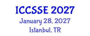 International Conference on Control Science and Systems Engineering (ICCSSE) January 28, 2027 - Istanbul, Turkey