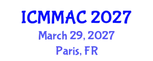 International Conference on Mathematical Modeling, Analysis and Computation (ICMMAC) March 29, 2027 - Paris, France