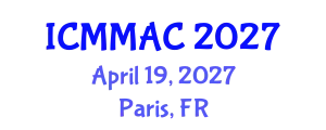 International Conference on Mathematical Modeling, Analysis and Computation (ICMMAC) April 19, 2027 - Paris, France