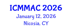 International Conference on Mathematical Modeling, Analysis and Computation (ICMMAC) January 12, 2026 - Nicosia, Cyprus