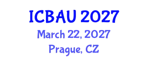 International Conference on Building, Architecture and Urbanism (ICBAU) March 22, 2027 - Prague, Czechia