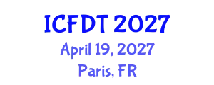 International Conference on Fluid Dynamics and Thermodynamics (ICFDT) April 19, 2027 - Paris, France