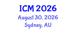 International Conference on Mathematics (ICM) August 30, 2026 - Sydney, Australia
